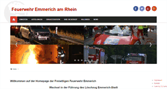 Desktop Screenshot of feuerwehremmerich.de