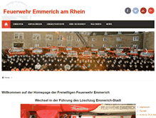 Tablet Screenshot of feuerwehremmerich.de